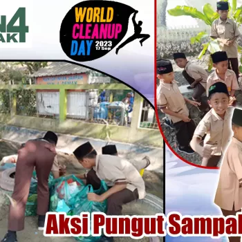 Aksi Word Cleanup Day (WCD) 2023 MIN 4 Demak